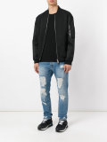 distressed jeans