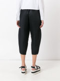 slouched ribbed track trousers