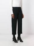 cropped tailored trousers