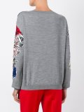'Intarsia'花卉毛衣