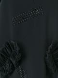 keyhole detail organza dress