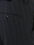 double-breasted pinstripe two-piece suit
