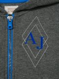 zipped hoodie