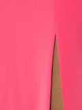halter-neck fitted dress 