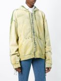 zipped hoodie