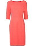 cropped sleeve dress