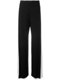 pleated panel trousers