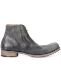 distressed ankle boots