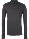 longsleeved polo shirt