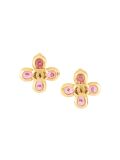 gripoix logo clip on earrings