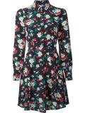 floral print shirt dress