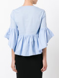 ruffled blouse 