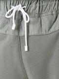 patch pocket track pants