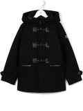 hooded duffle coat