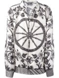 wheel print pyjama shirt 