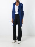 pleated draped ligthweight coat