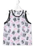 barbie logo print tank top