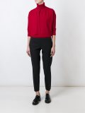 shortsleeved turtleneck jumper 
