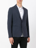 checked blazer