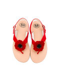 'Papavero' poppy sandals