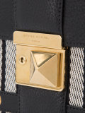 stripe shoulder bag