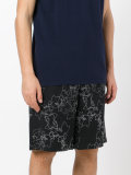 floral print shorts