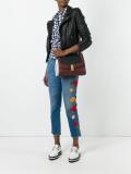 tricolour West End Top Handle II tote