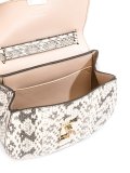 snakeskin Drew shoulder bag