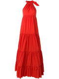 flared maxi dress