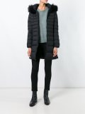 padded fur lined coat