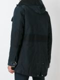 hood trim parka jacket