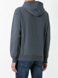 logo print hoodie