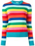 striped knitted jumper