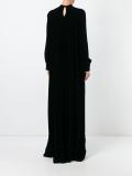 ribbed mock neck dress