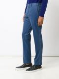 Oxford weave trousers