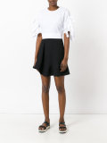 ruched sleeve blouse