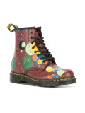 floral print boots 