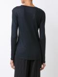 v-neck jersey
