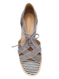 leather flat sandals