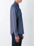 jacquard button down shirt