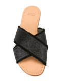 glitter strap sandals
