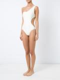 one shoulder swimsuit