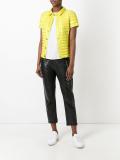 shortsleeved puffer jacket