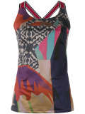 multi-print tank top