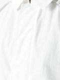 collar detail hooded jacket