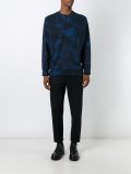 camouflage print sweatshirt