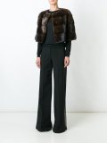 cropped fur jacket