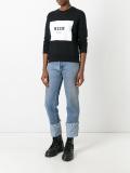 logo print sweatshirt