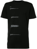 text print T-shirt 