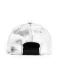 metallic cap